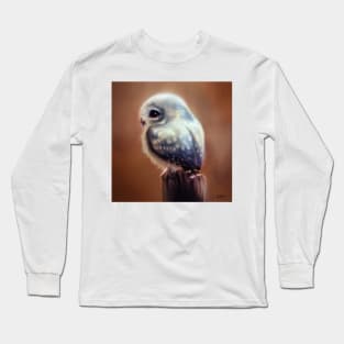 Little blue owl Long Sleeve T-Shirt